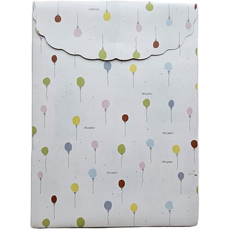 Gavepose med velcro 19x26 cm - ballon