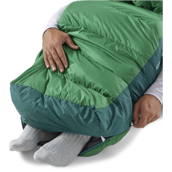 Sac de couchage SEA TO SUMMIT ASCENT -1C/30F DOWN SLEEPING BAG REGULAR GREEN