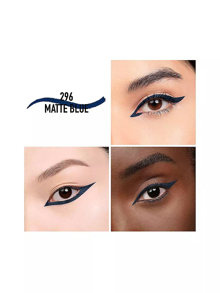 DIOR Diorshow Stylo Wasserfester Eyeliner (296 Matte Blue) dunkelblau