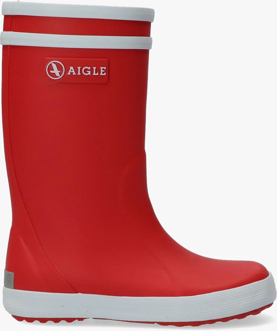 AIGLE rode aigle regenlaarzen lollypop