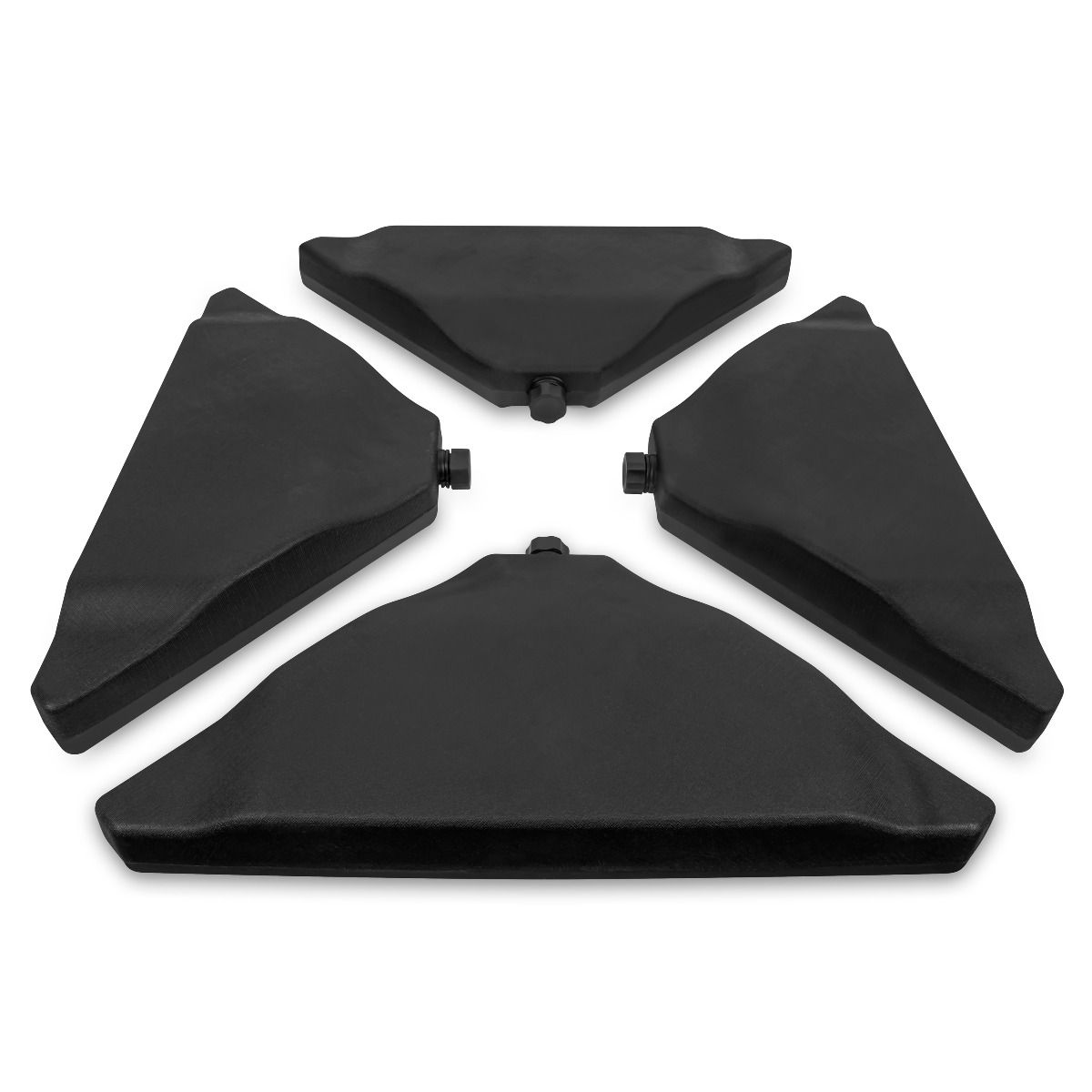 VONROC Premium vulbare parasoltegels - 4 stuks