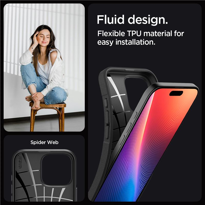 iPhone 16 Pro Core Armor Case Hülle (ACS08157) - Schwarz