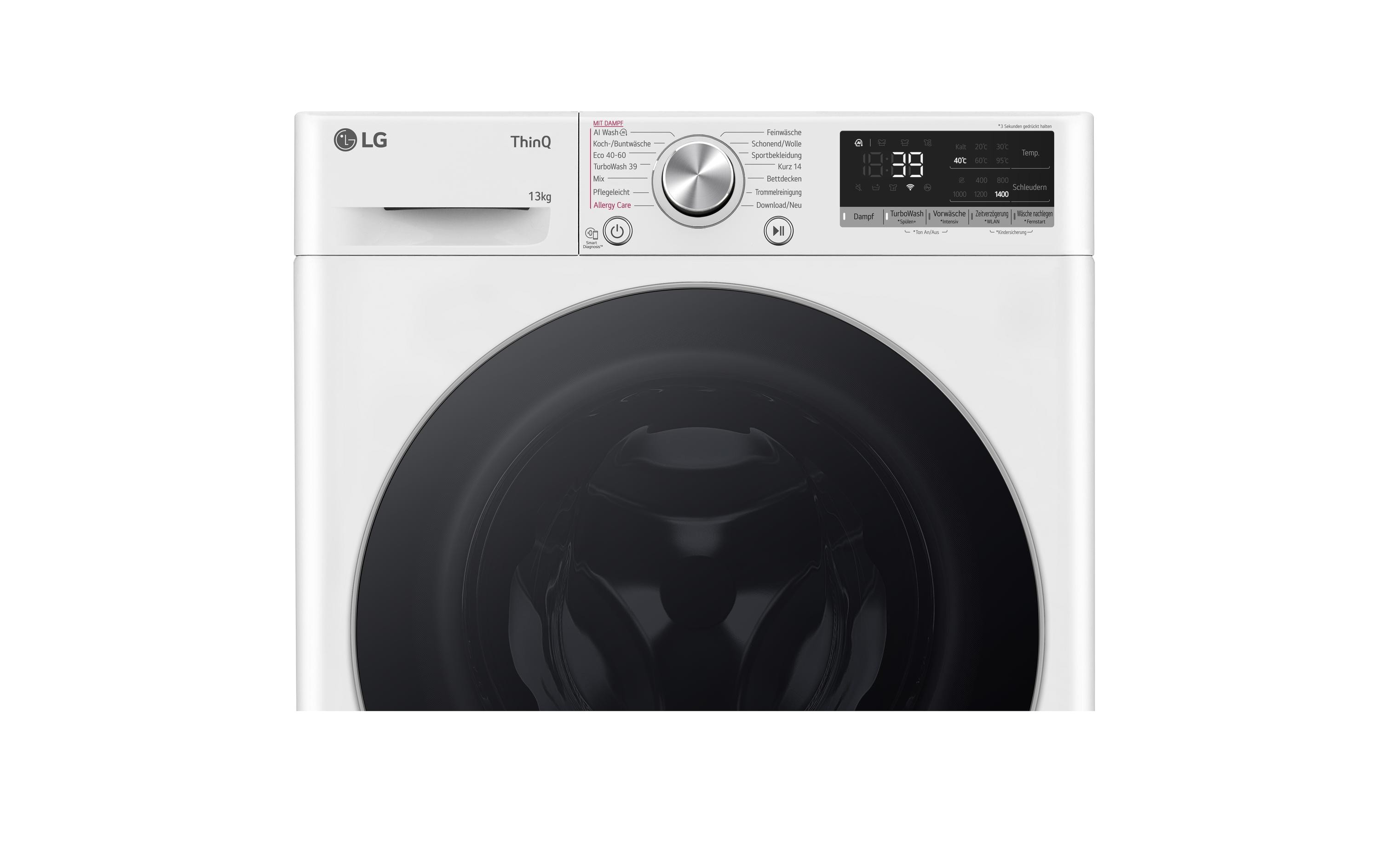 Waschmaschine F4WR7031 Links<br>Frontlader Waschmaschine mit 13 kg Ladekapazität