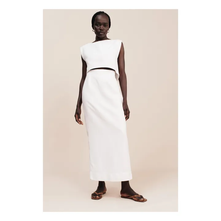 Posse Jupe Emma Lin | Ivoire
