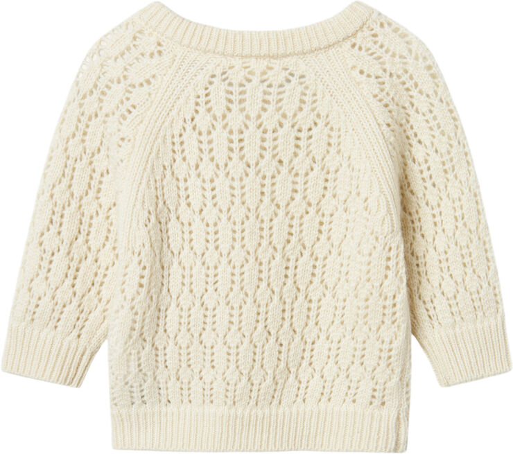 Lil' Atelier NBFRENESSA LS WRAP KNIT LIL Turtledove