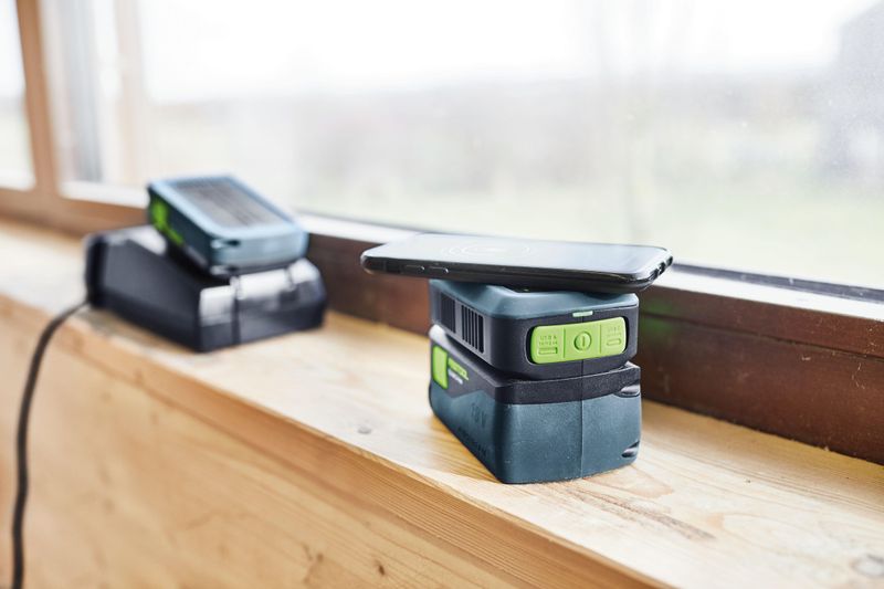 Festool - Oplaadstation - Mobiele Oplader - Zwart - Kunststof