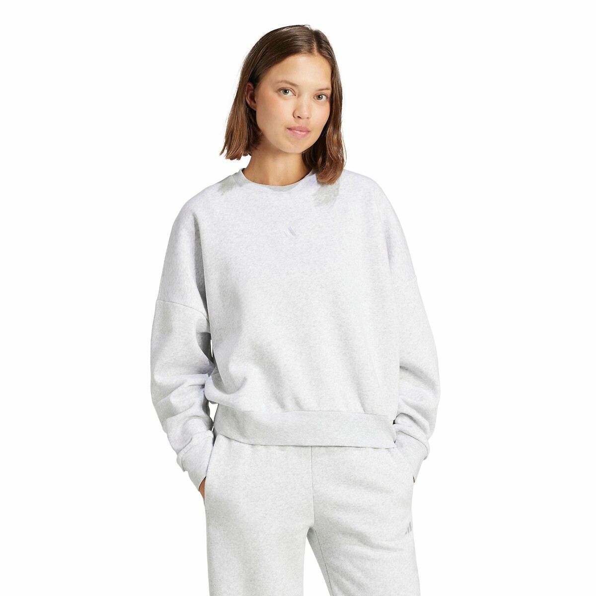 ADIDAS ROUPAS ESPORTIVAS<br>Moletom com logo pequeno Essenciais