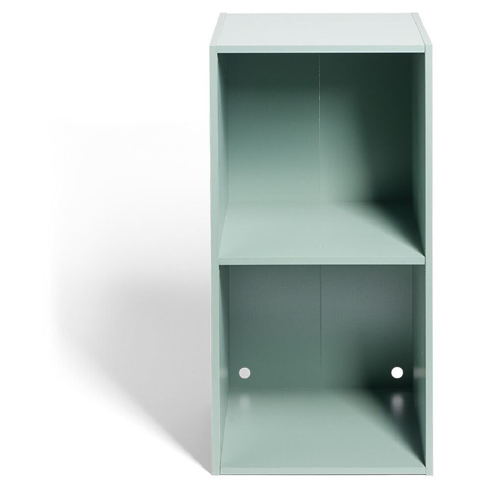 Structure Box Cube 2 cases 35x30x70cm bois vert