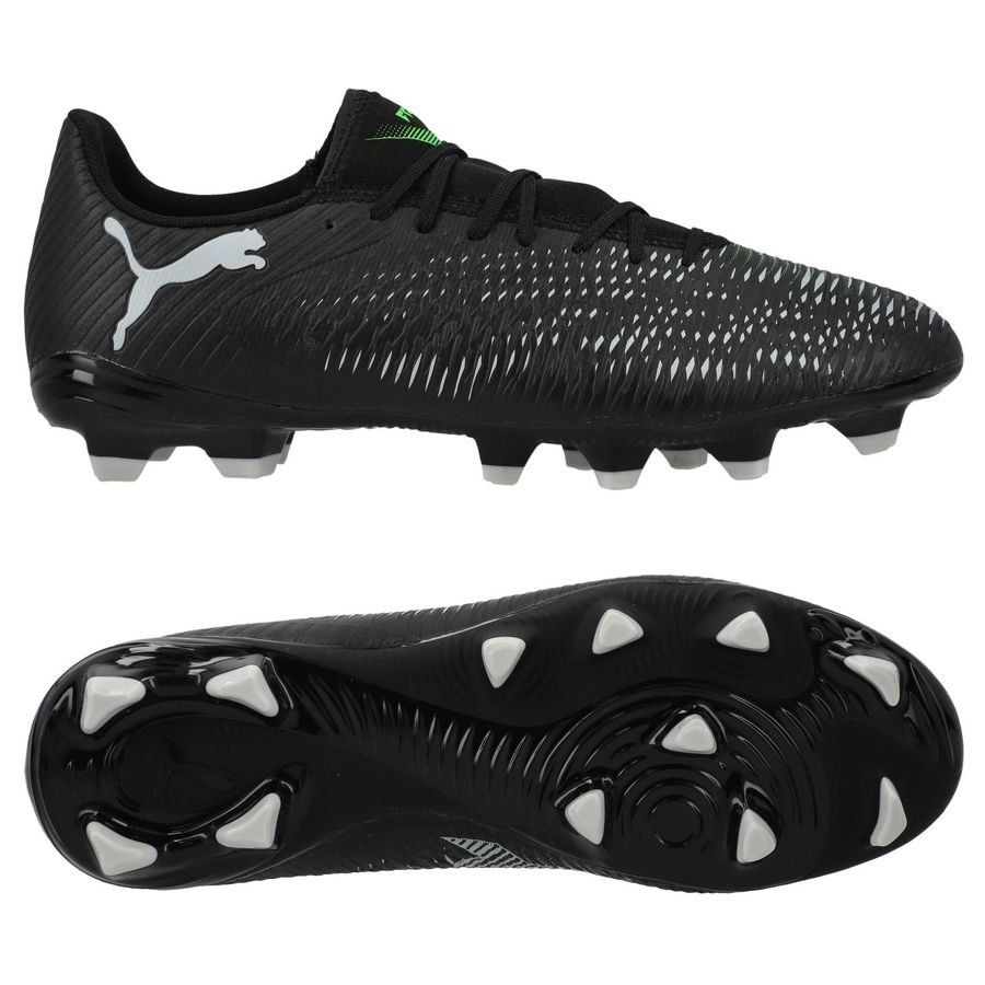 PUMA Future 8 Play FG/AG Eclipse - Noir/Cool Light Gray/Vert