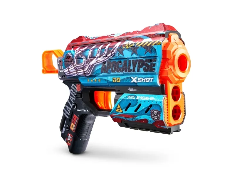 XSHOT legetøjsgevær Skins Flux, assorteret, 36516 (ZUR-36516)