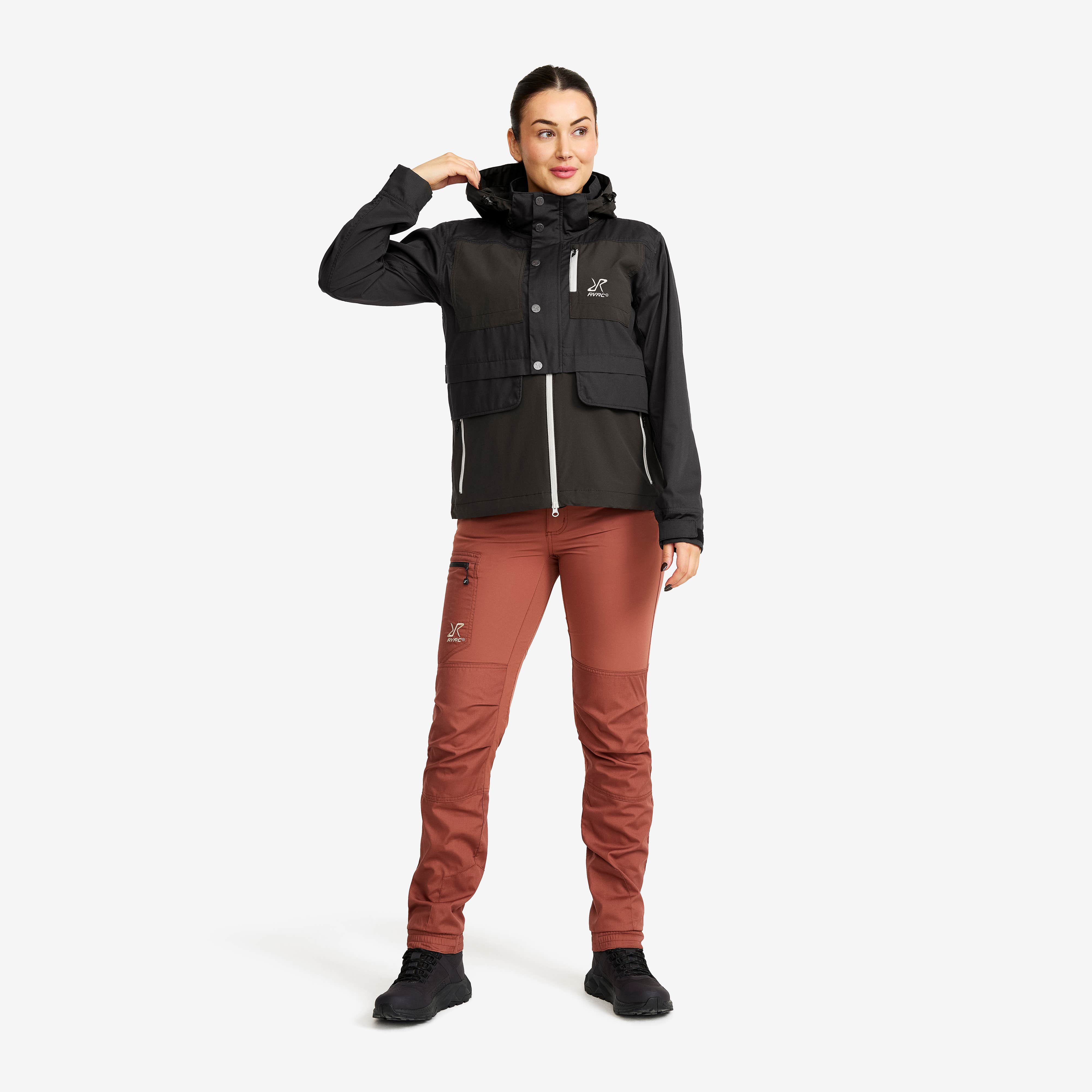 Rambler Lightweight Pro Jacket Dame Anthracite/Oatmeal
