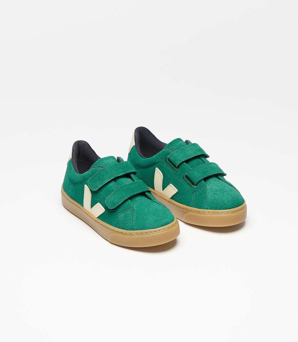 VEJA<br>Sapatos esportivos de couro Esplar pequeno