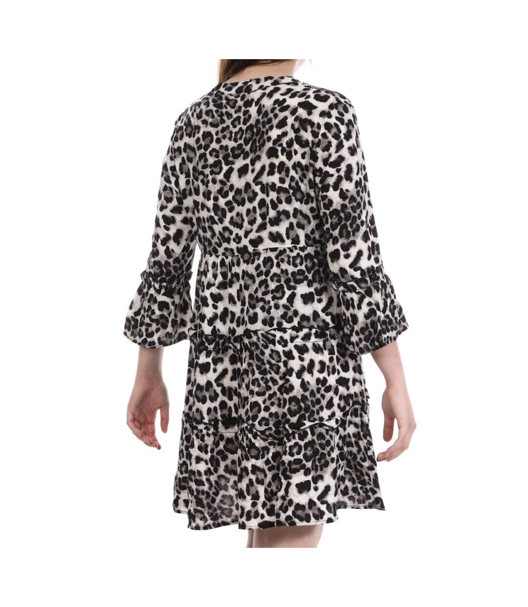 Robe Léopard Grise Femme Vero Moda Easy