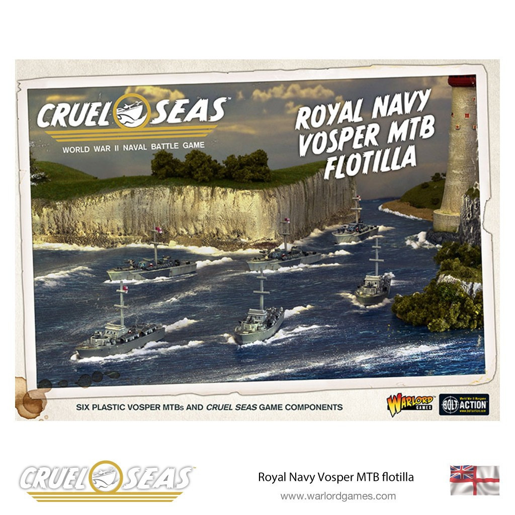 Cruel Seas : Royal Navy Vosper MTB Flotilla
