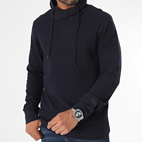 Sweat Manches Longues Col Amplified 1037847-XX-10 Bleu Marine Chiné