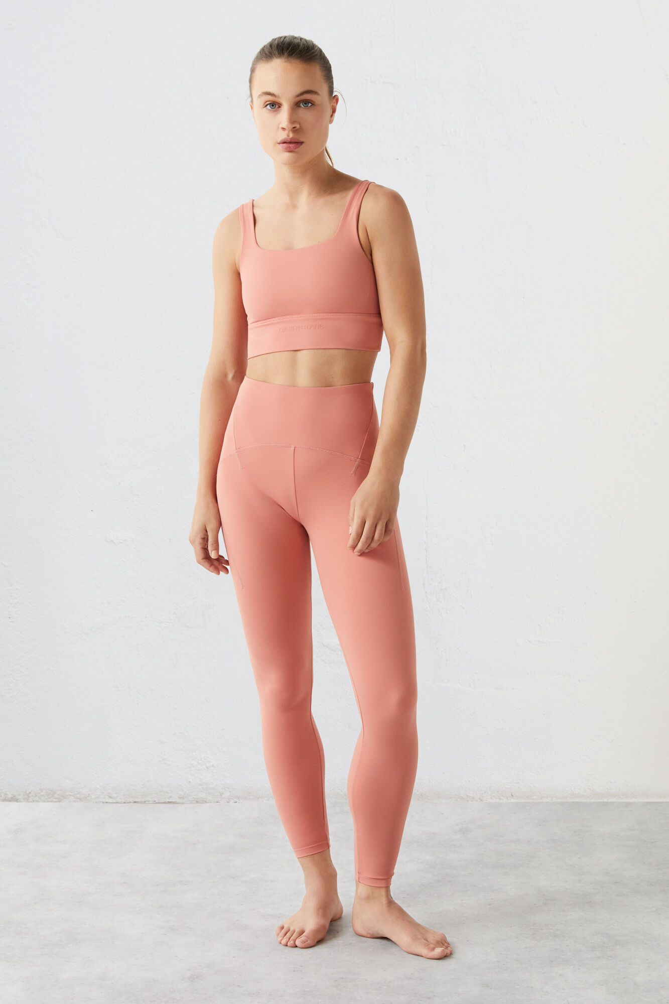 Leggings rosa Soft Move - vermelho