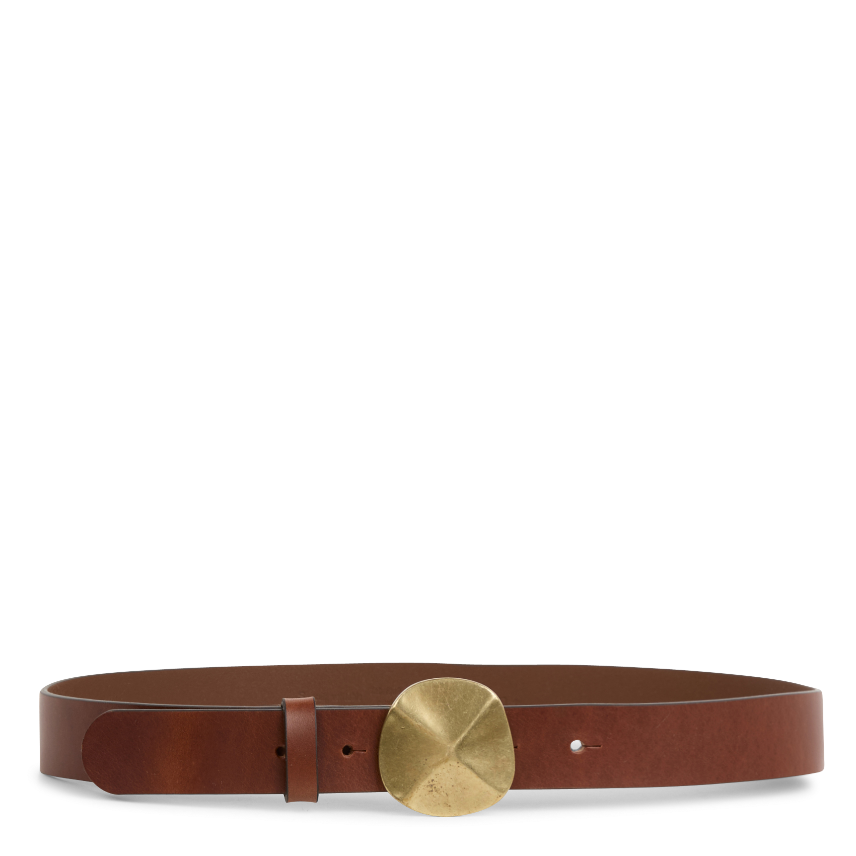 GIADA - Ceinture en cuir de vache | Marron