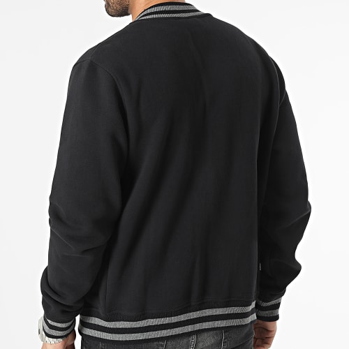 Veste Teddy Jersey Bomber M2012304A Noir