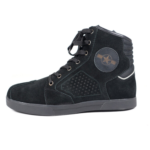 Harisson - Baskets femme Yankee Lady Noir