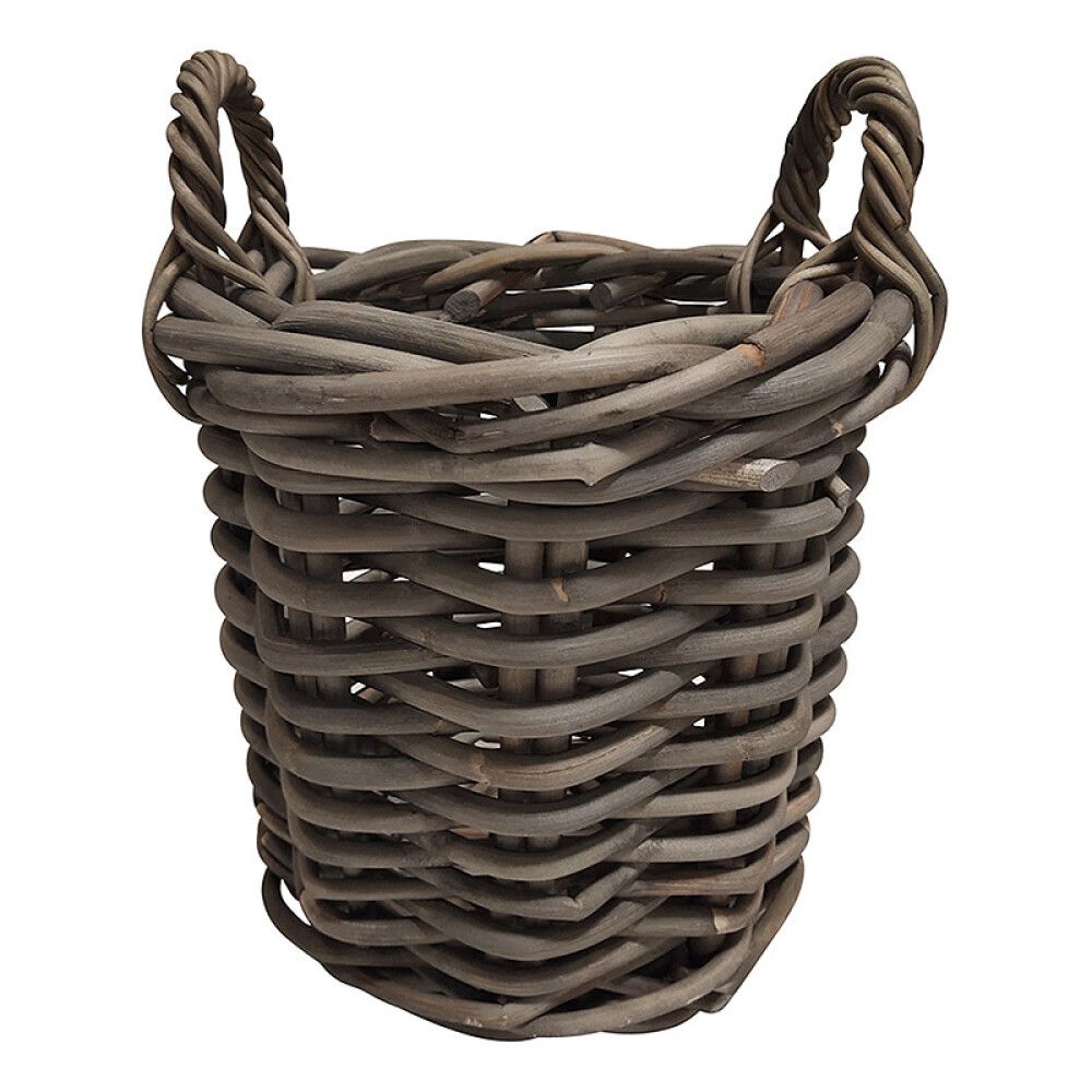 UTEPOTTE PIARDINO KURV KUNSTROTTING 23CM GRÅ
