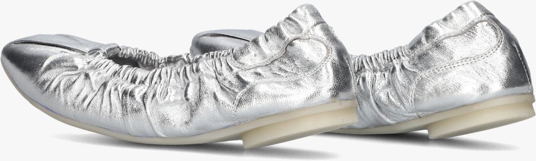 BRONX zilveren bronx ballerina's alor-a 66496-m