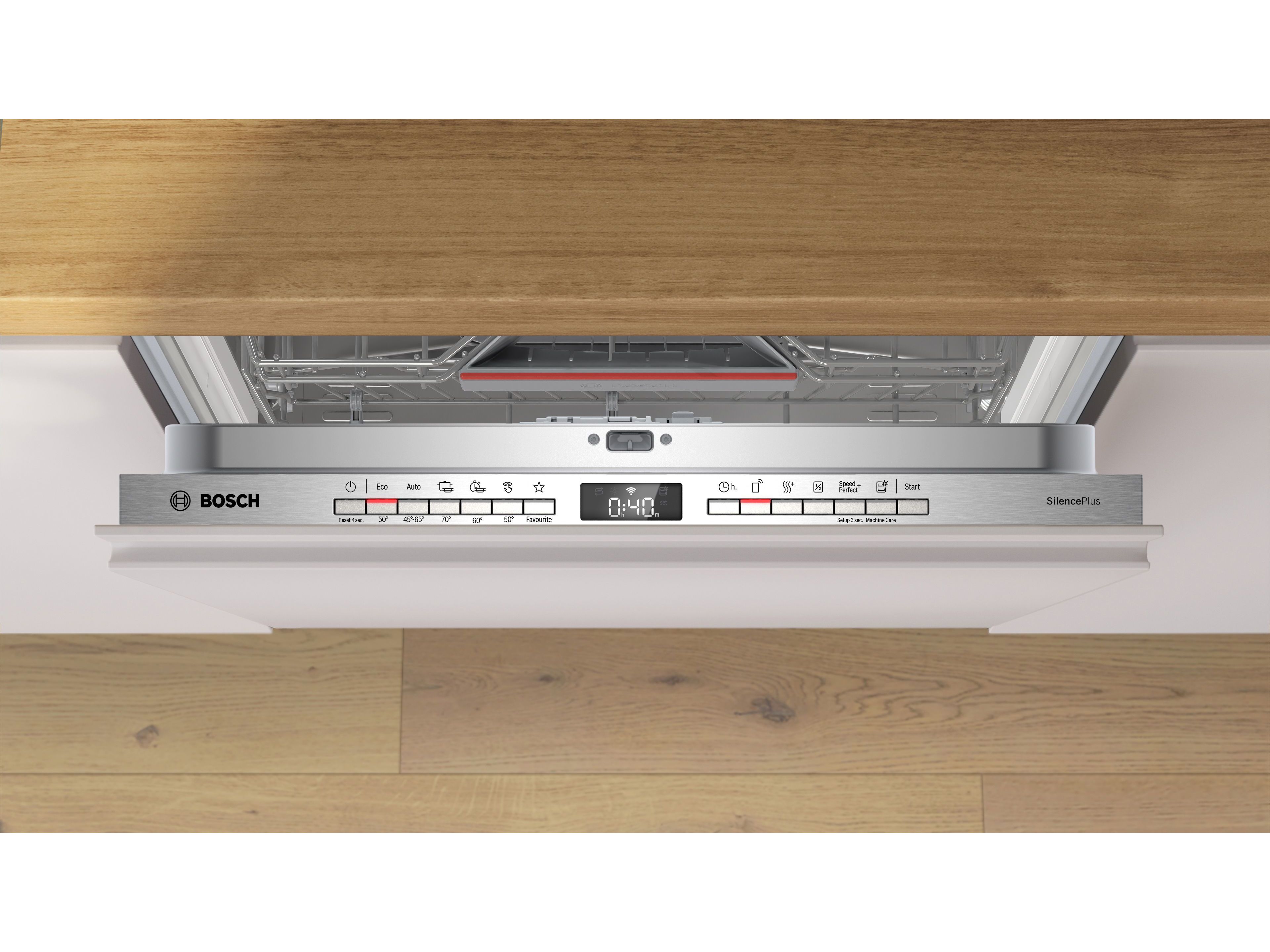 MÁQUINA DE LAVAR LOIÇA DE ENCASTRE BOSCH SMH4ECX28E BRANCO A 14 CONJUNTOS