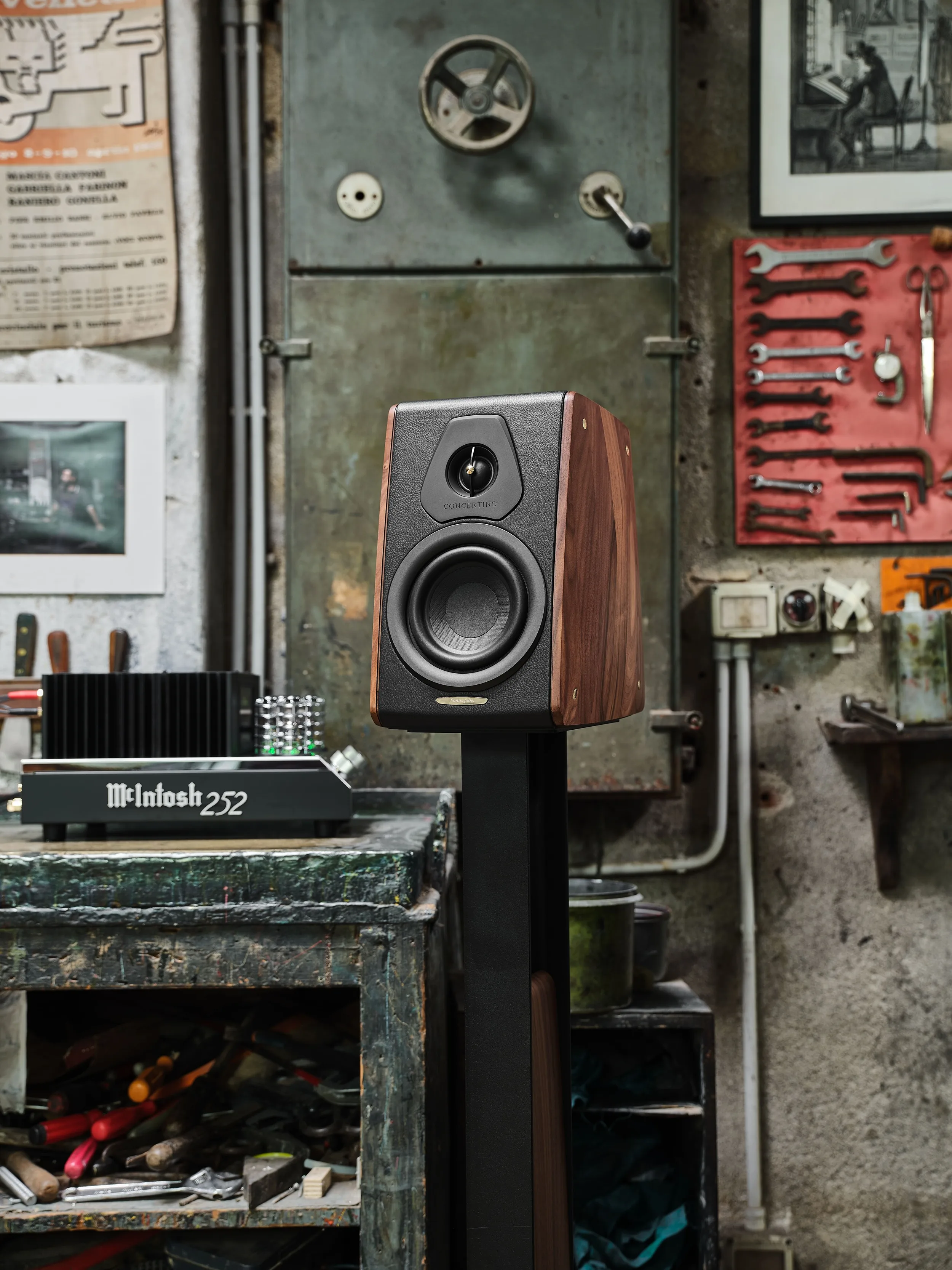 Sonus Faber Concertino G4 Noyer (la paire) Enceintes bibliothèque