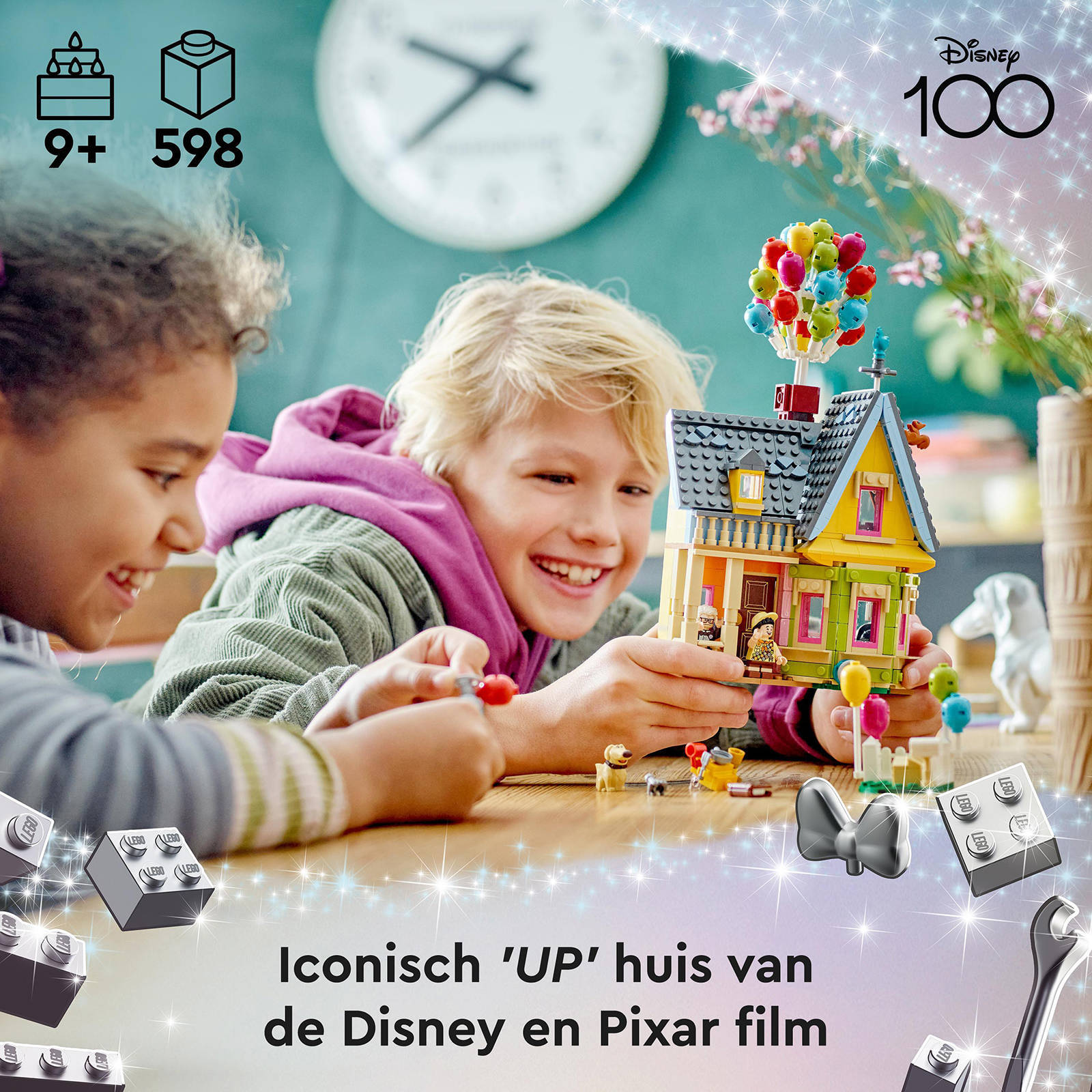 LEGO Disney en Pixar Huis uit de film 'Up' Bouwbaar Speelgoed voor 9 jaar en Ouder 43217