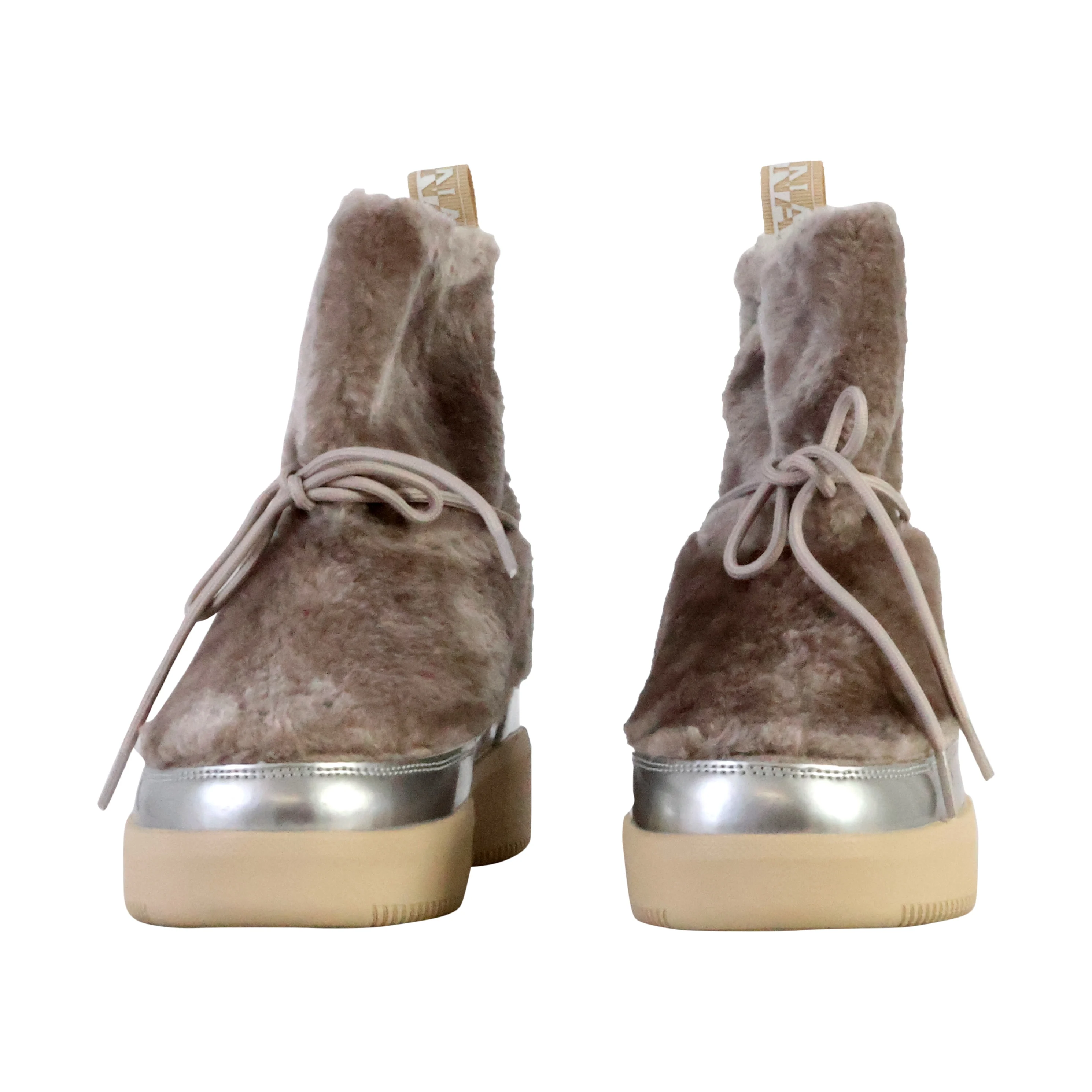 Boots à lacetsjade | Gris