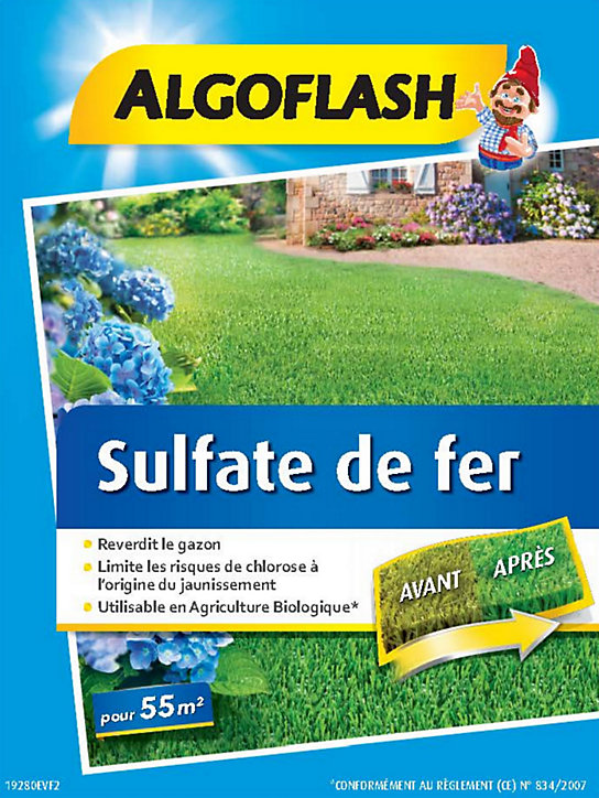 Sulfate de fer Algoflash 5L Algoflash