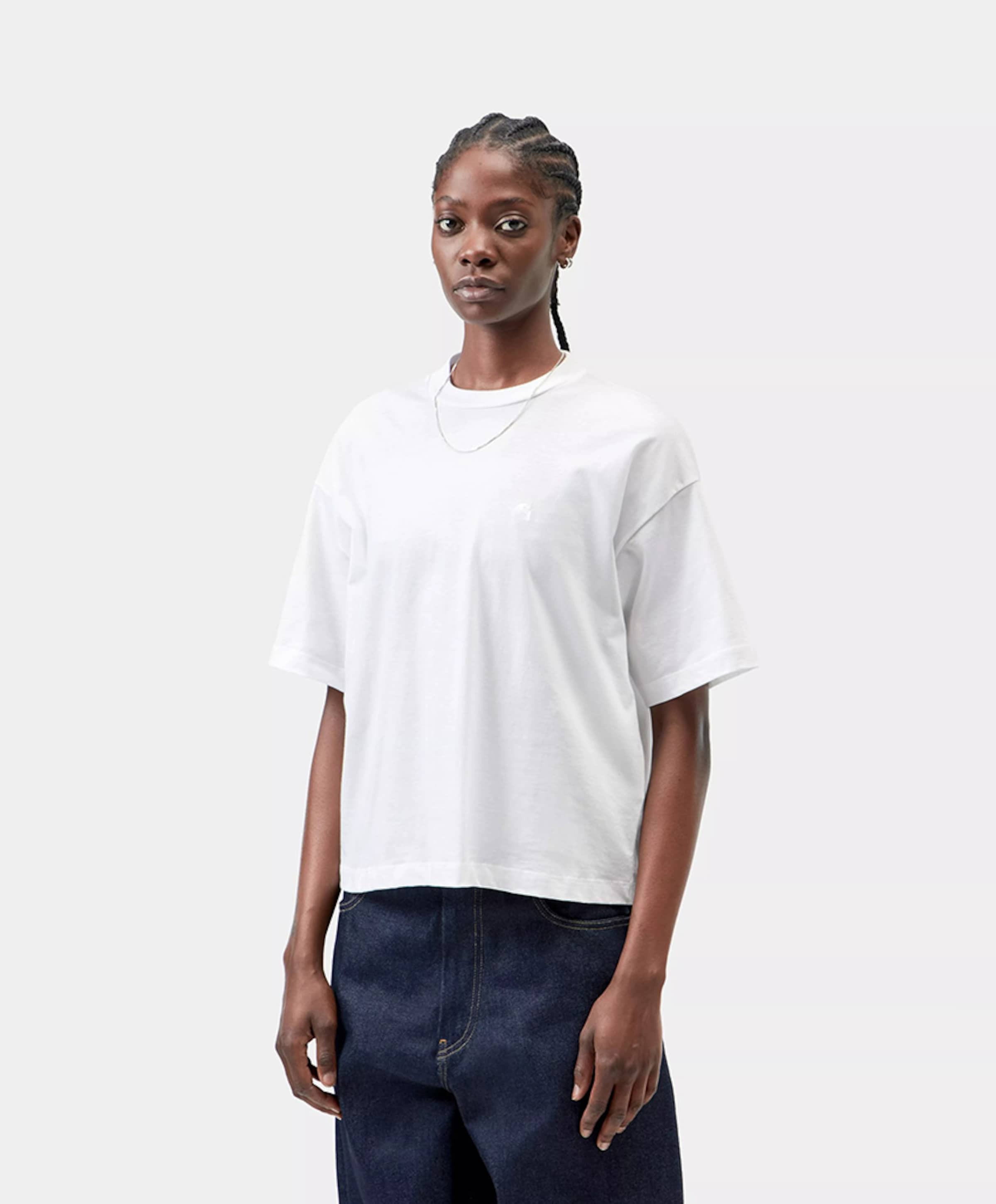 Carhartt WIP Dames T-shirt wit