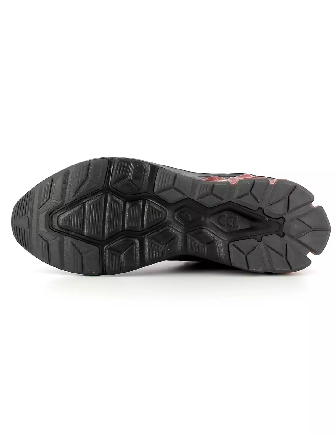 ASICS GEL-QUANTUM 90 IV - Baskets BLACK/CAYENNE