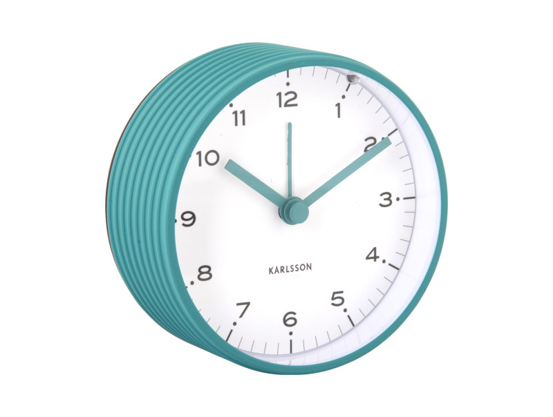 Alarm Clock Circus Rings KA6010BL Turquoise blue