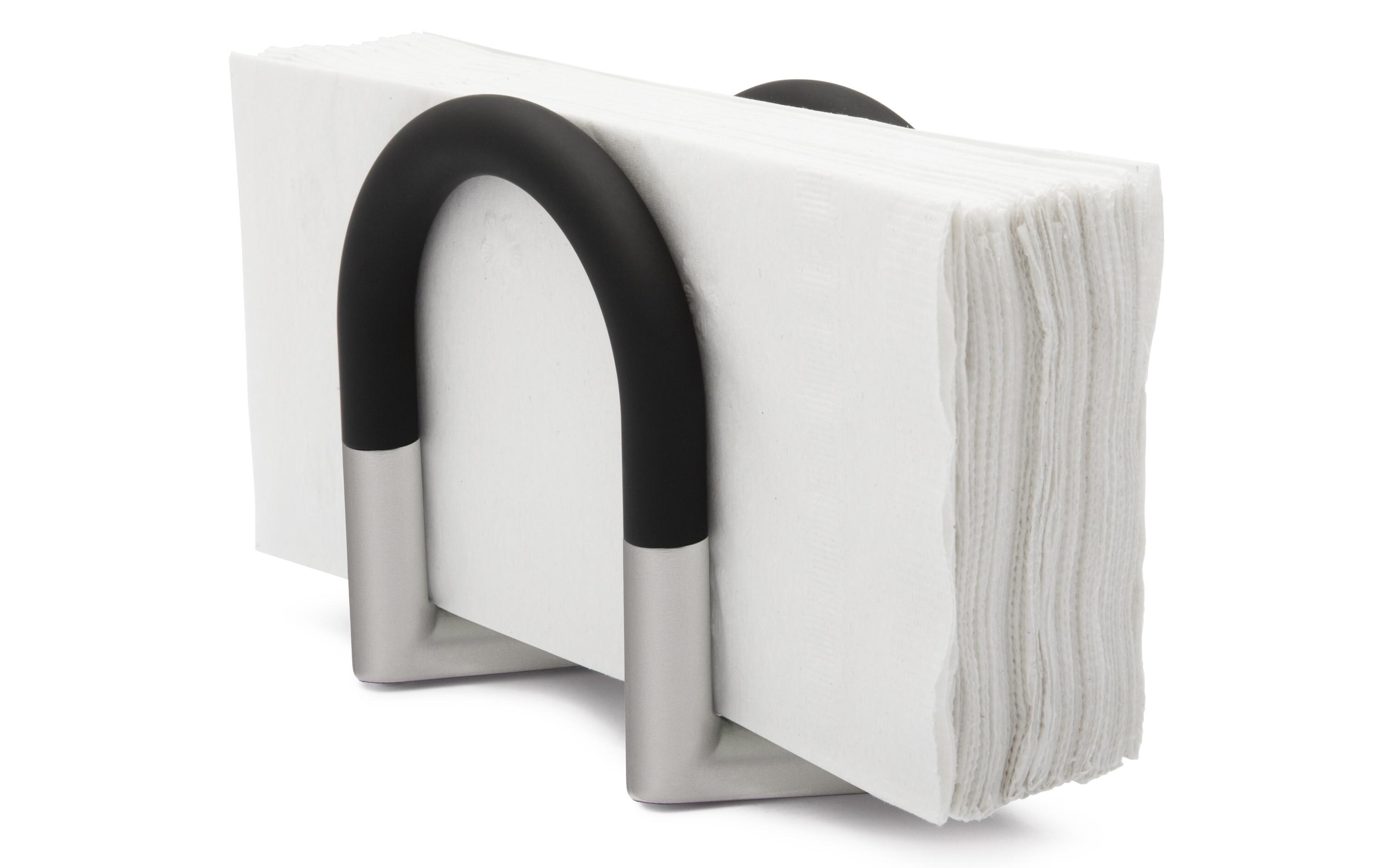 Serviettenhalter Napkin Schwarz/SilberServiettenständer