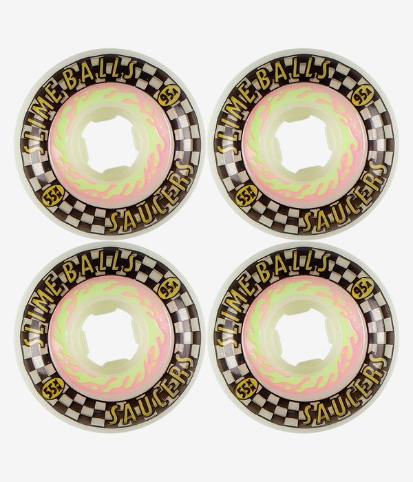 Santa Cruz Saucers Slime Balls Rollen (multi) 55mm 95A 4er Pack