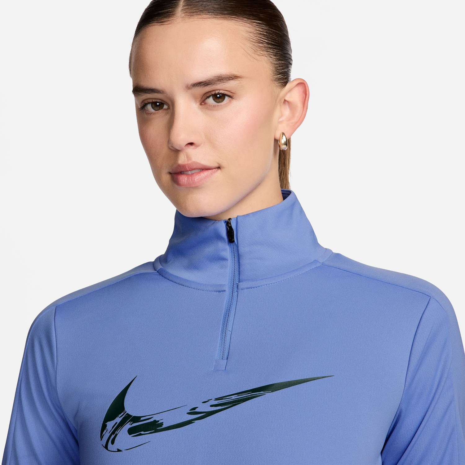 Nike Swoosh Half-Zip Longsleeve Dames