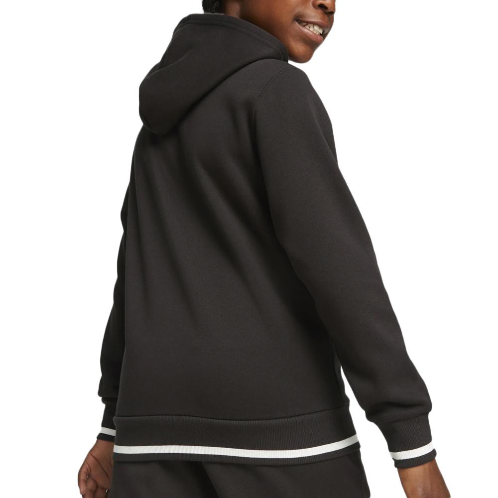Puma Sweat Zippé Noir Garçon Puma Squad Full