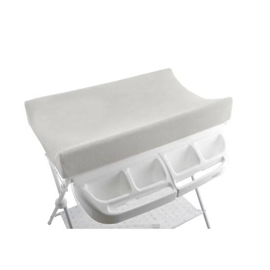Lot de 2 housse à matelas à langer   Ecru/Vert gris        de               Formula Baby