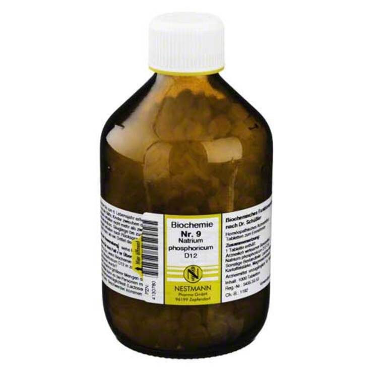 Biochemie 9 Natrium phosphoricum D 12 Tabletten, 1000 St
