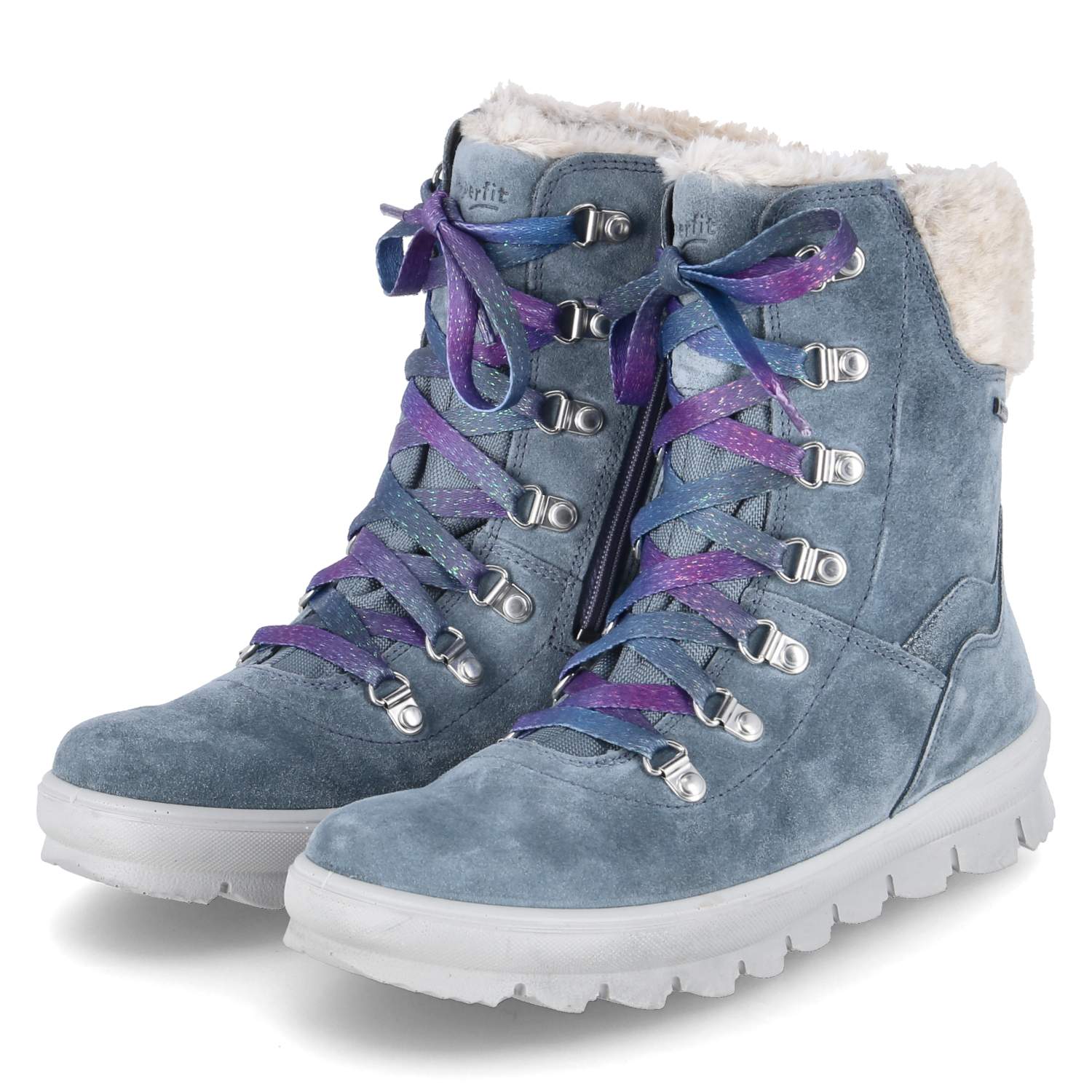 Superfit Winterstiefeletten FLAVIA - blau/lila