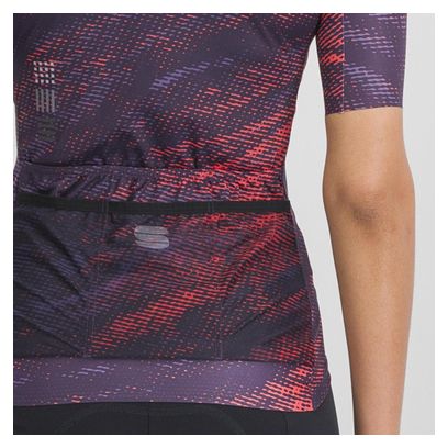Maillot Manches Courtes Femme Sportful Cliff Supergiara Violet/Rose