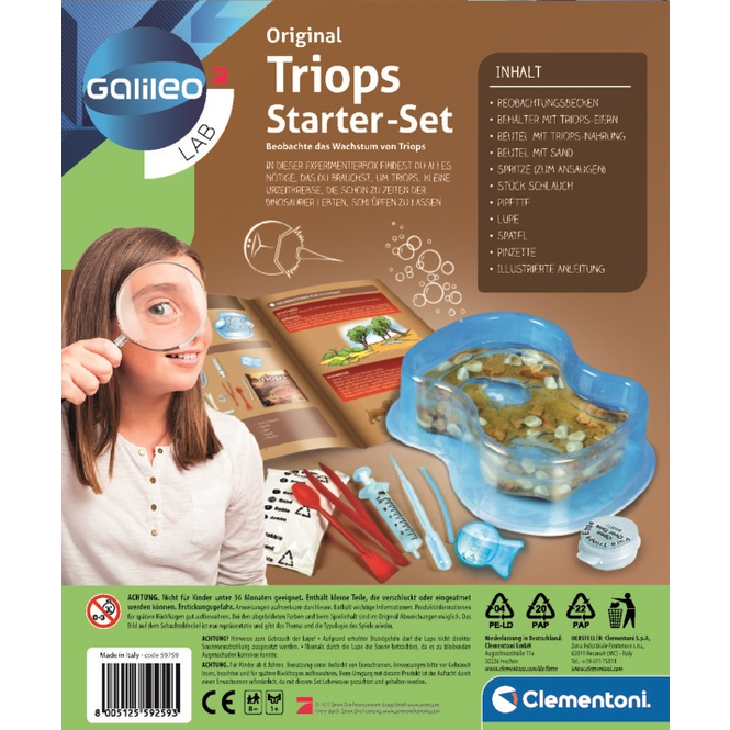 Galileo - Original Triops Starter-Set