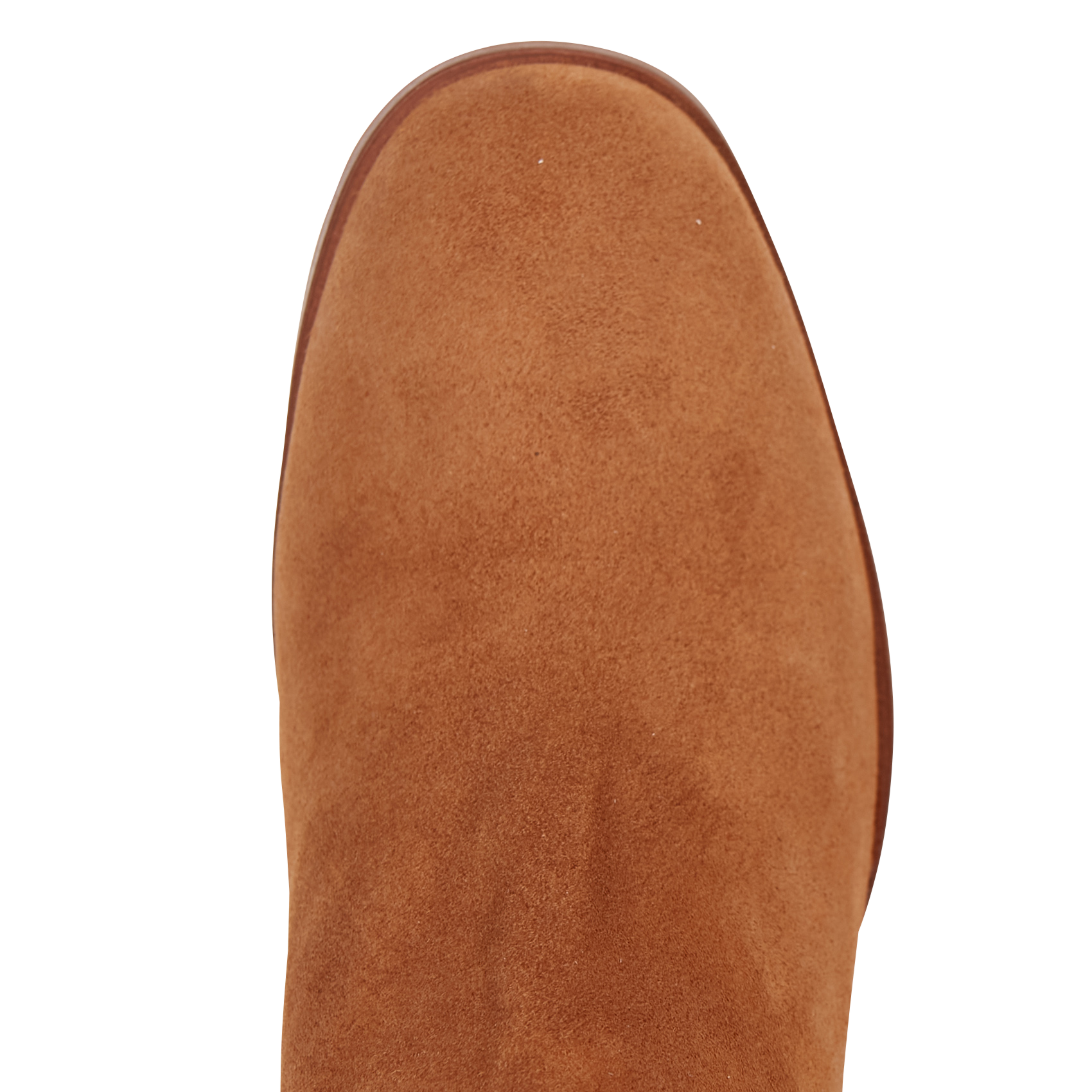LANAE - Bottines chelsea en cuir velours | Marron