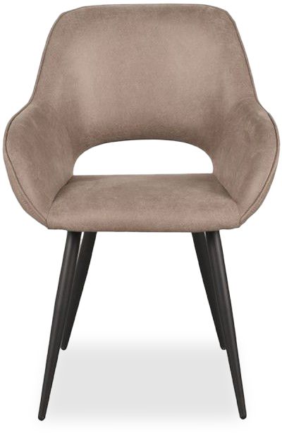 Eetkamerstoel Taupe IH-50.222 Fer B58 x D57 x H87 cm