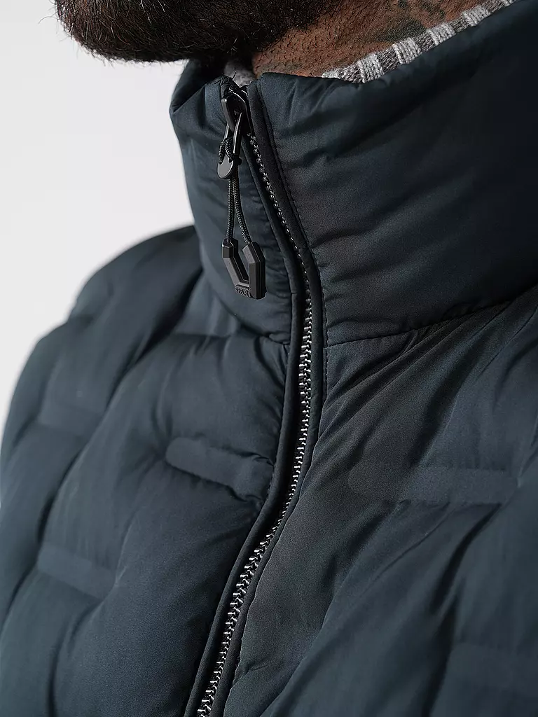 REPLAY Steppgilet  dunkelgrün