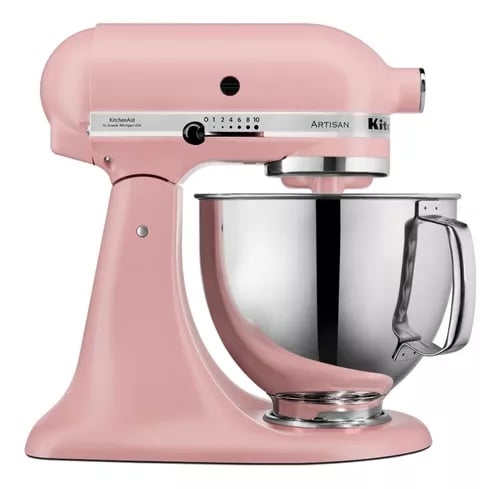 Batedeira com pedestal KitchenAid Artisan KEA33 contour silver 60 Hz 127 V