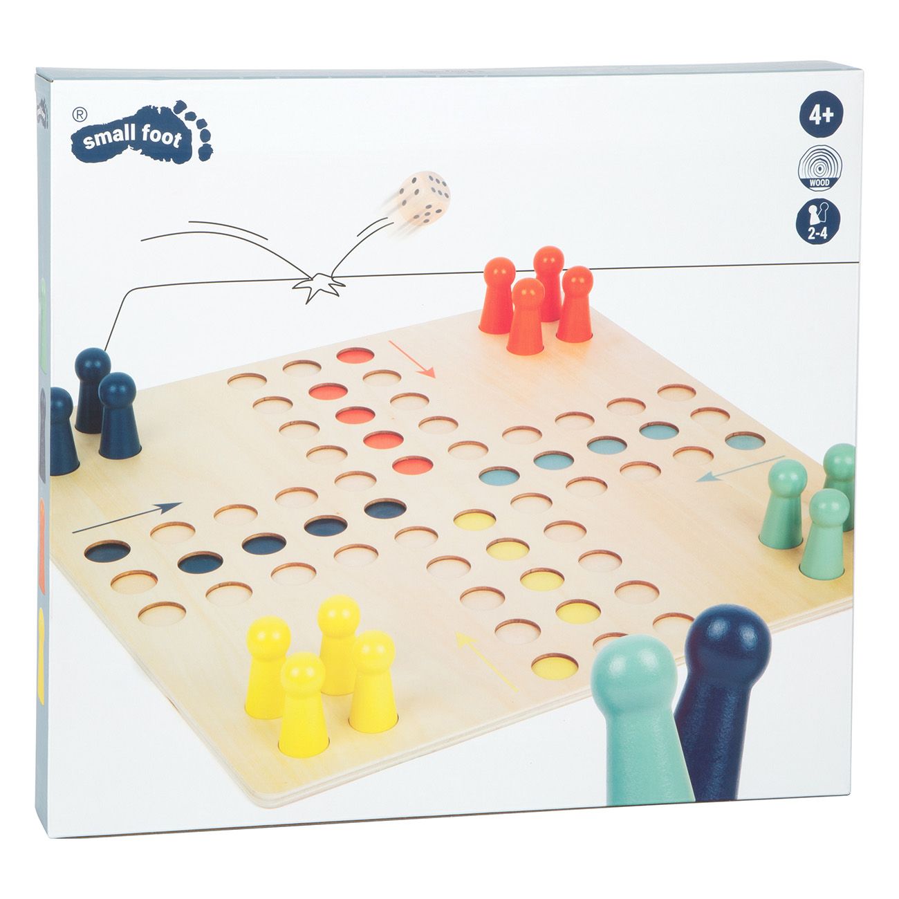 Smallfoot Ludo XL (11783) Spiel