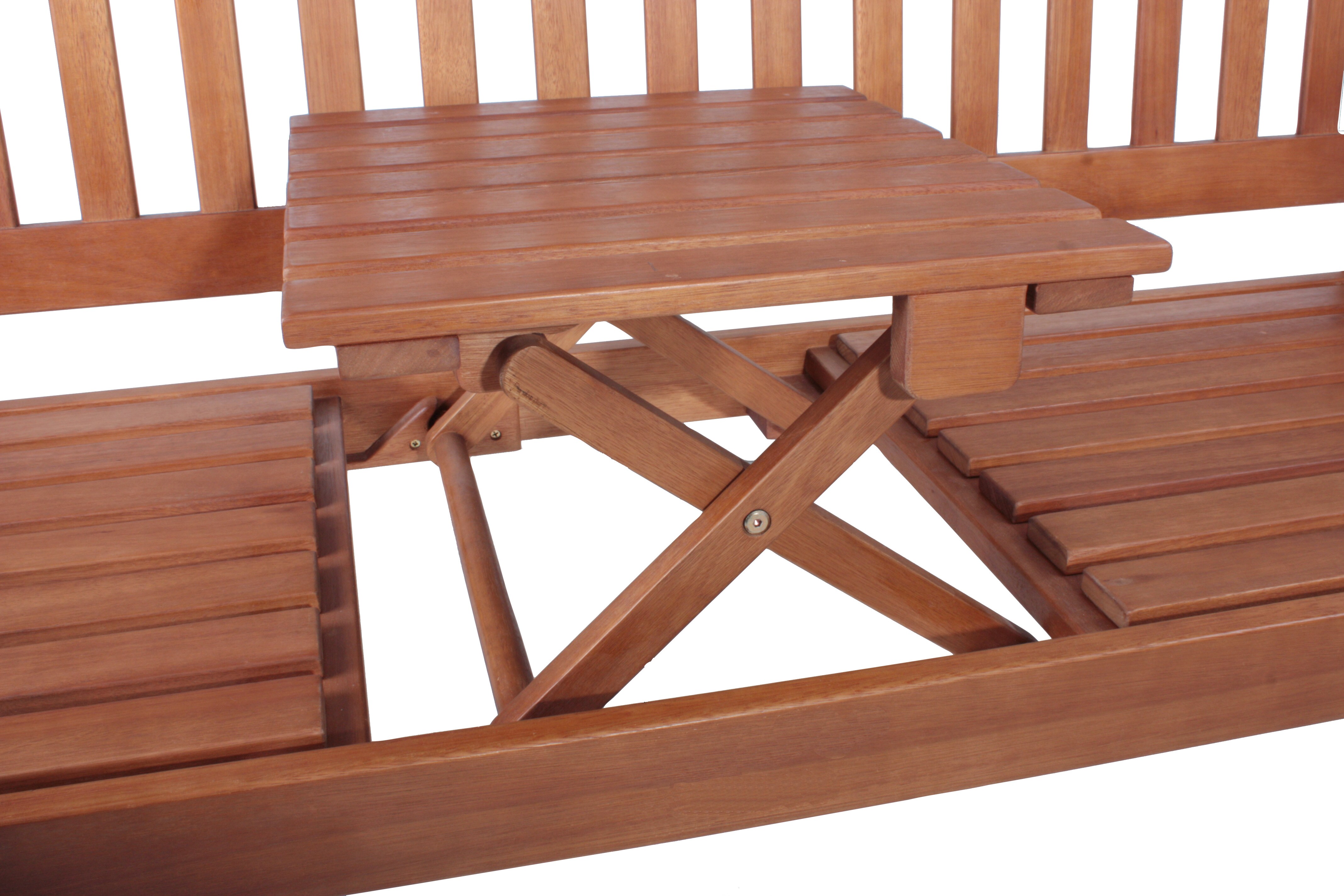 Garden Pleasure Bank Phuket 3-Sitzer hochklappbarer Tisch