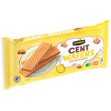 Jumbo Cent Wafers Gevuld met Cacaocrème 150 g