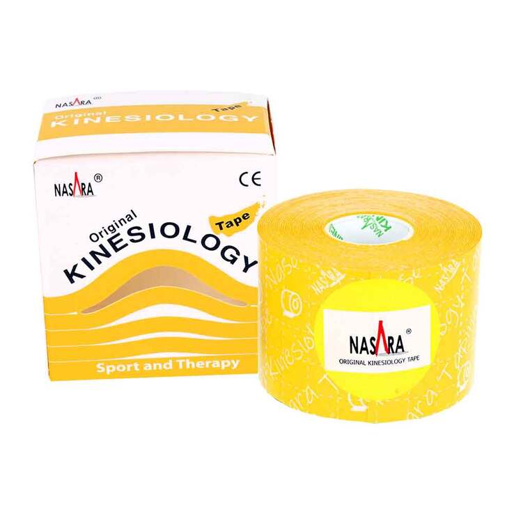 Kinesiotape Nasara 5cmx5m gelb, 1 St